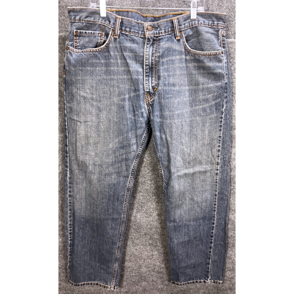 Levi's 505 Mens‎ W40 L30 Regular Fit Blue Denim Jeans